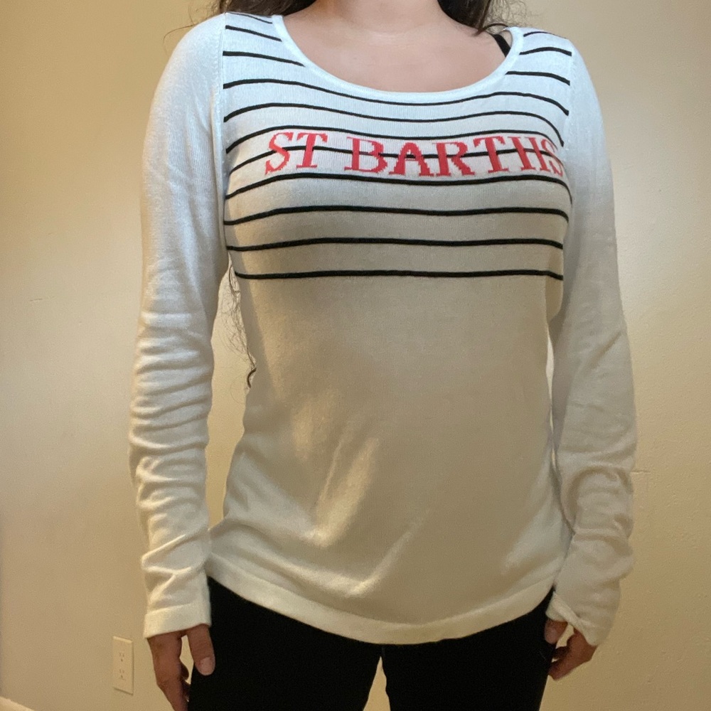 NWT Black Saks Fifth Avenue St Barths Long Sleeve Shirt